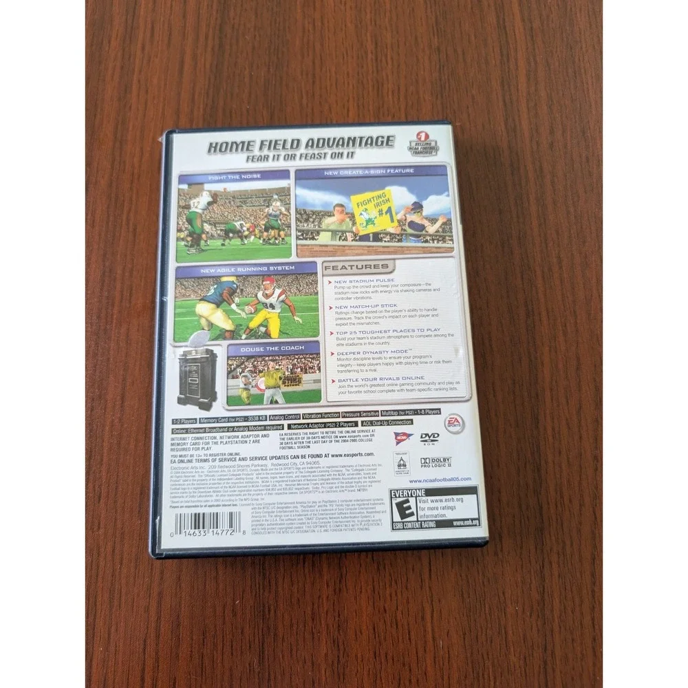 NCAA Football 2005 (Sony PlayStation 2, 2004)